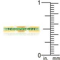 Thumbnail for Stylish Stackables Peridot Crystal Gold Ring