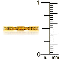 Thumbnail for Stylish Stackables Yellow Crystal Gold Ring
