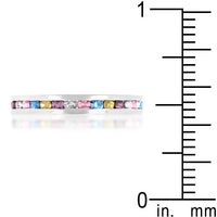 Thumbnail for Stylish Stackables Mixed Crystal Ring