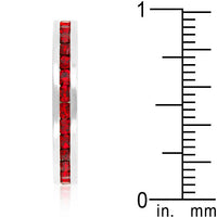 Thumbnail for Stylish Stackables with Ruby Crystal Ring