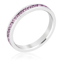 Thumbnail for Stylish Stackables with Lavender Crystal Ring
