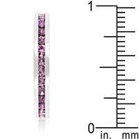 Thumbnail for Stylish Stackables with Lavender Crystal Ring
