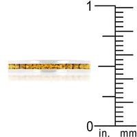 Thumbnail for Stylish Stackables with Yellow Crystal Ring