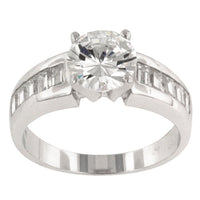 Thumbnail for Antoinette Silver Engagement Ring