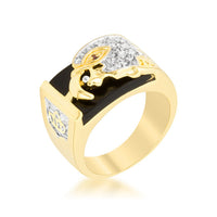 Thumbnail for Cubic Zirconia Eagle Mens Ring