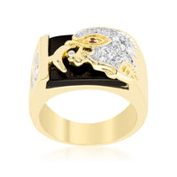 Thumbnail for Cubic Zirconia Eagle Mens Ring