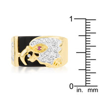 Thumbnail for Cubic Zirconia Eagle Mens Ring