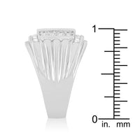 Thumbnail for Mens Cubic Zirconia Square Ring