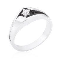Thumbnail for Two-Tone Sleek Mens Ring