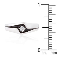 Thumbnail for Two-Tone Sleek Mens Ring