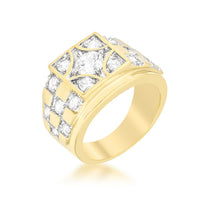 Thumbnail for Checkerboard Cubic Zirconia Ring
