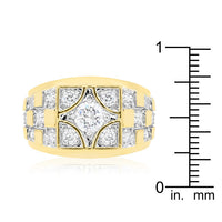 Thumbnail for Checkerboard Cubic Zirconia Ring