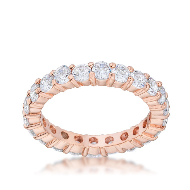 Palermo Radiance Rose Gold Wedding Band