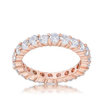 Thumbnail for Palermo Radiance Rose Gold Wedding Band