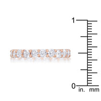 Thumbnail for Palermo Radiance Rose Gold Wedding Band