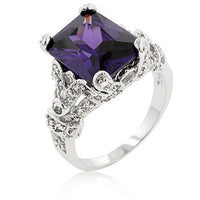 Thumbnail for Amethyst Purple Princess Ring