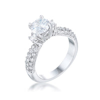 Thumbnail for Classic Pave Bridal Ring