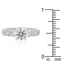 Thumbnail for Classic Pave Bridal Ring