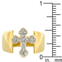 Thumbnail for Two-tone Finish Cross Ring