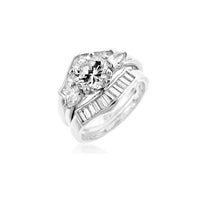 Thumbnail for Two-Piece Engagement Ring Set