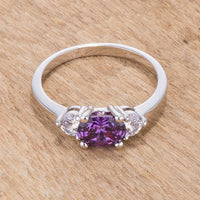 Thumbnail for Oval Sonnet Cubic Zirconia Ring