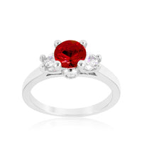 Thumbnail for Mini Ruby Triplet Ring