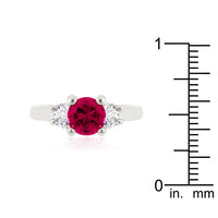 Thumbnail for Mini Pink Tourmaline Triplet Ring
