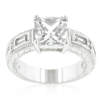 Thumbnail for Clear Cubic Zirconia 5-Stone Ring