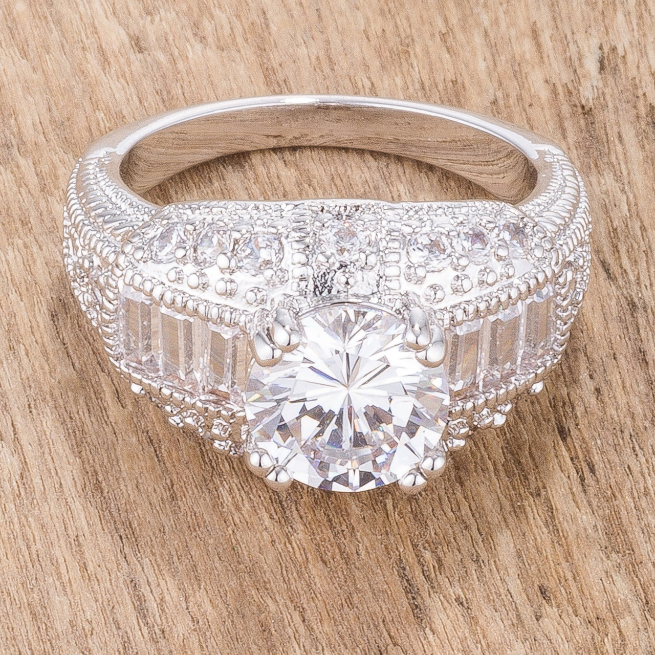 Florence Moon Engagement Ring