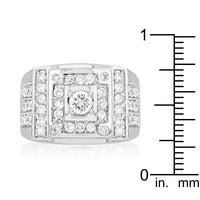 Thumbnail for Geometric Cubic Zirconia Ring