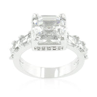 Thumbnail for Asscher Cut Engagement Ring