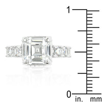 Thumbnail for Asscher Cut Engagement Ring
