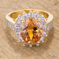 Thumbnail for Champagne Cambridge Elegance Ring