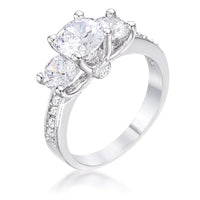 Thumbnail for The Mantova-3 Piece CZ Engagement Ring