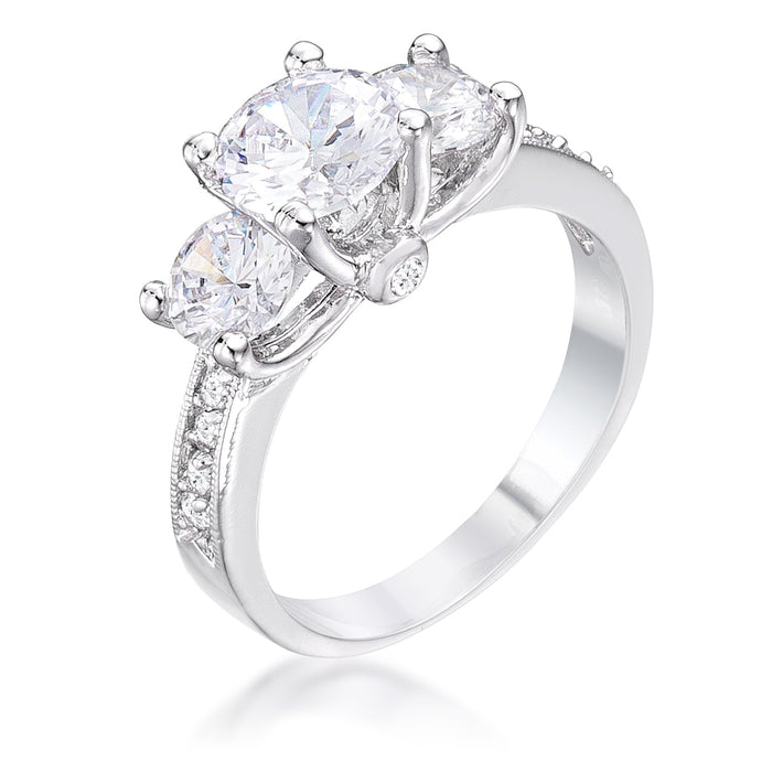 The Puglia CZ Engagement Ring