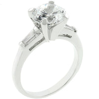 Thumbnail for Classic Triple White Engagement Ring