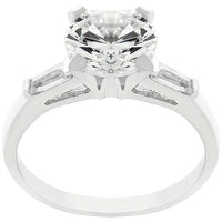 Thumbnail for Classic Triple White Engagement Ring