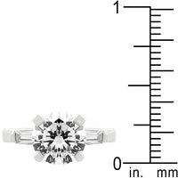 Thumbnail for Classic Triple White Engagement Ring