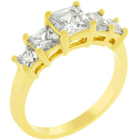 Thumbnail for 5-Stone Anniversary Ring in Goldtone