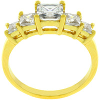 Thumbnail for 5-Stone Anniversary Ring in Goldtone