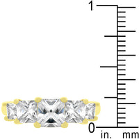 Thumbnail for 5-Stone Anniversary Ring in Goldtone