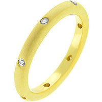 Thumbnail for Matte Gold Wedding Band