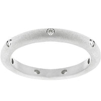 Thumbnail for Matte Silver Wedding Band