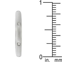 Thumbnail for Matte Silver Wedding Band