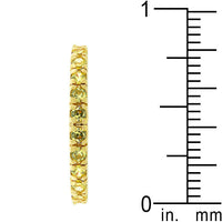 Thumbnail for Yellow Cubic Zirconia Eternity Ring