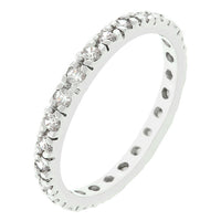 Thumbnail for Clear Cubic Zirconia Eternity Ring