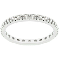 Thumbnail for Clear Cubic Zirconia Eternity Ring