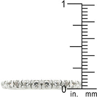 Thumbnail for Clear Cubic Zirconia Eternity Ring