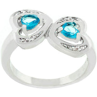 Thumbnail for Mirrored Hearts Ring