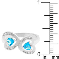 Thumbnail for Mirrored Hearts Ring